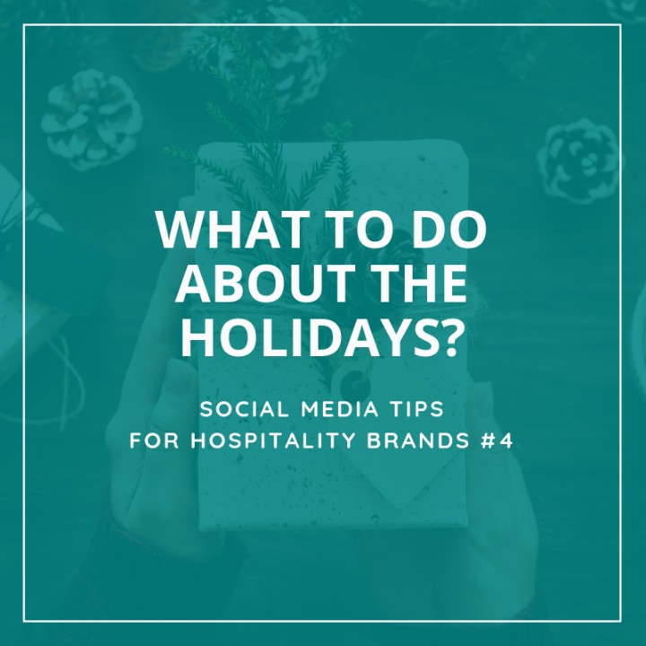 Christmas - Holiday Social Media - Hospitality - Tremento Tips