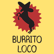 Creative restaurant logos, Burrito Loco logo