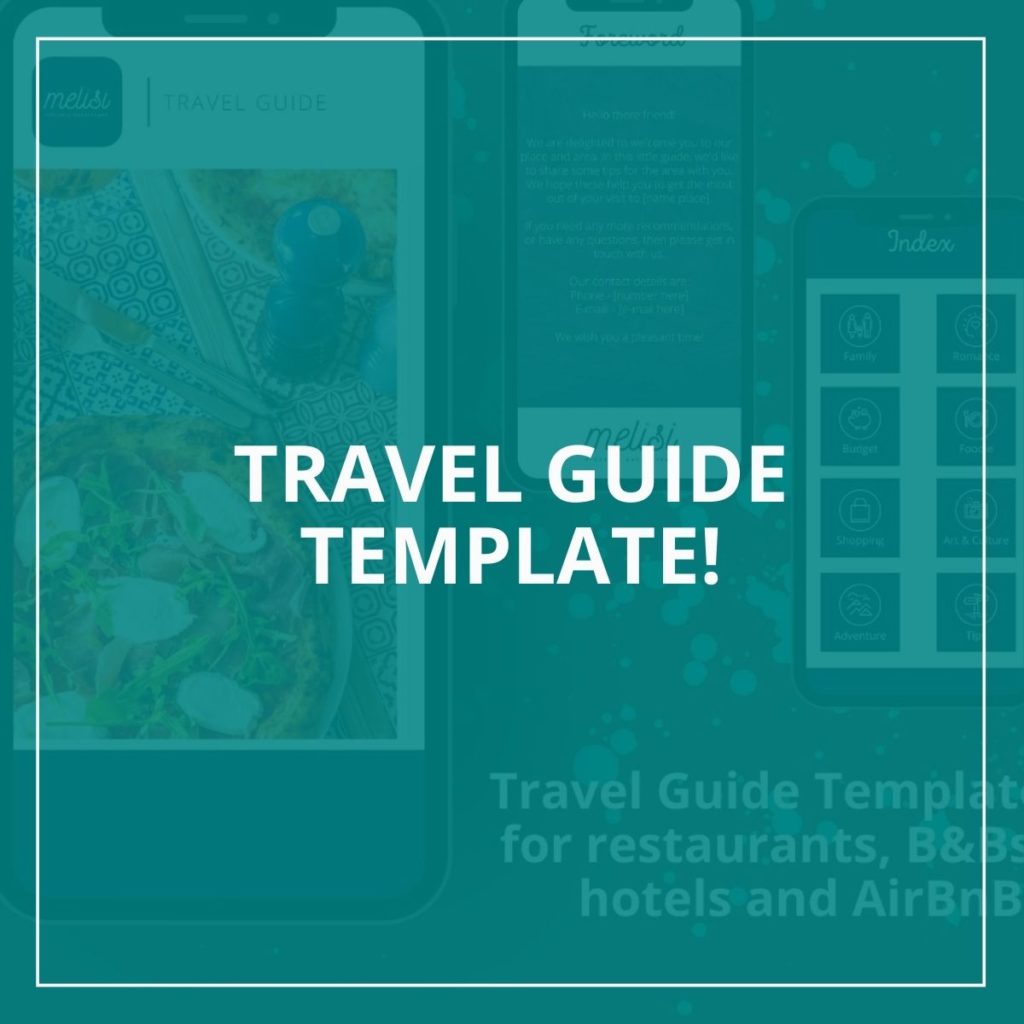 Tremento Tribe Travel Guide Template