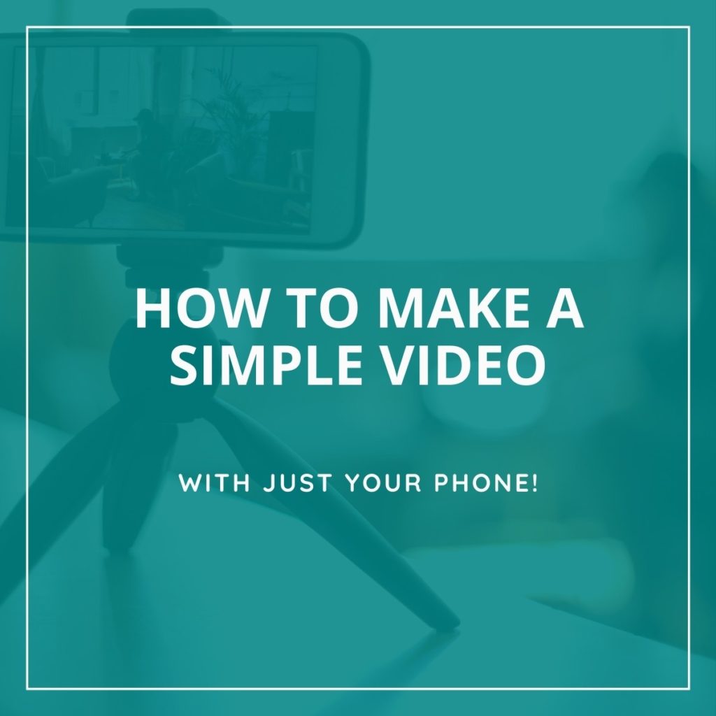 Tremento Tribe Master Class - Make a simple video