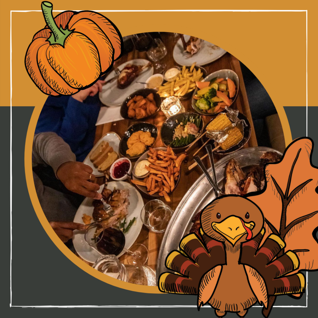 Restaurant Thanksgiving Instagram Post