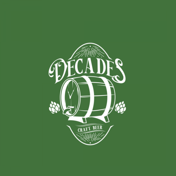 Attractive Alcoholic Beverage Logo - Decades