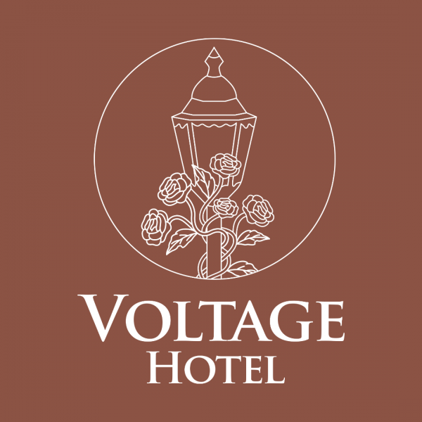 Stunning 5 Stars Hotel Logo - Voltage Hotel