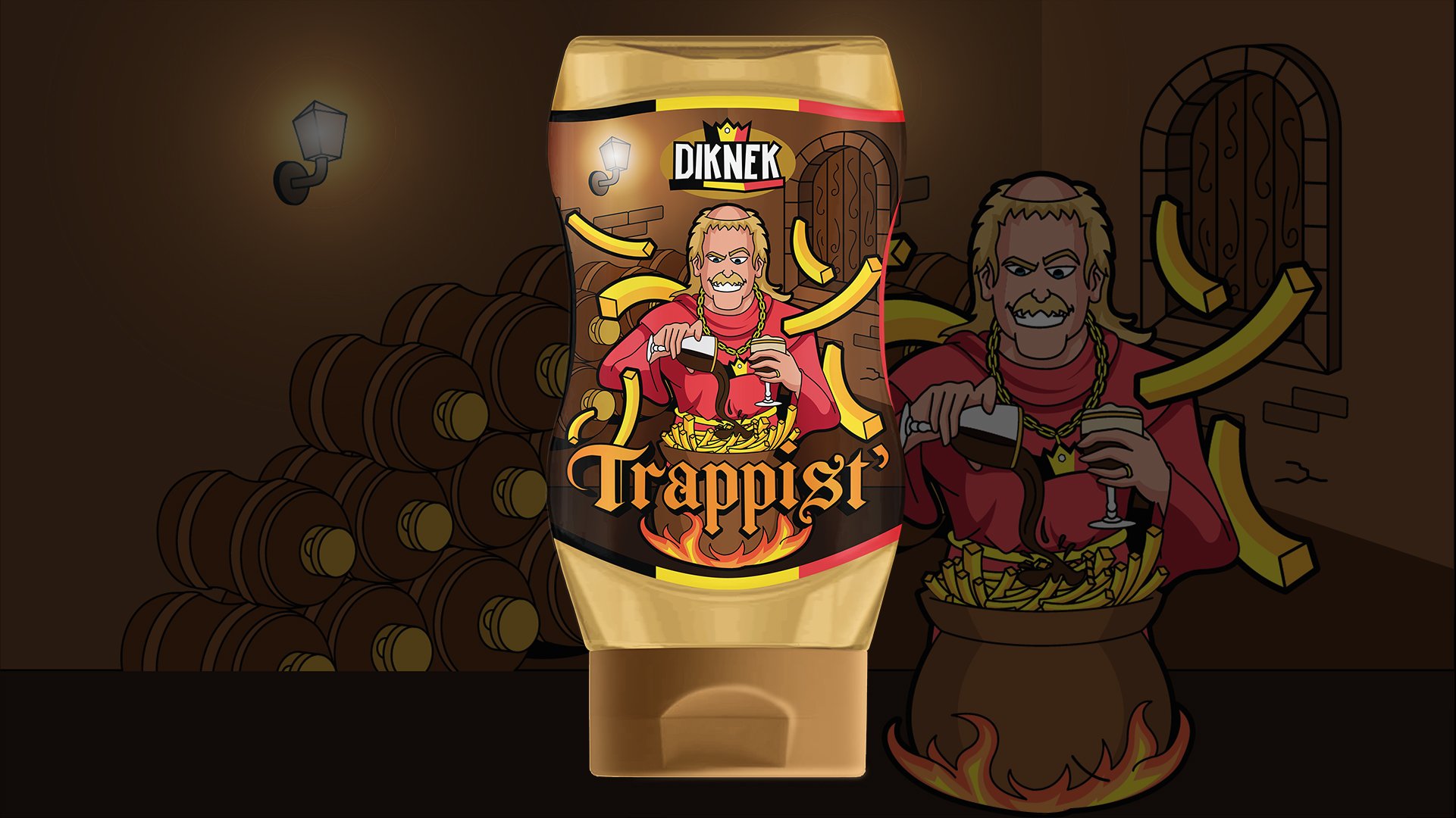DIKNEK Trappist' Label Design