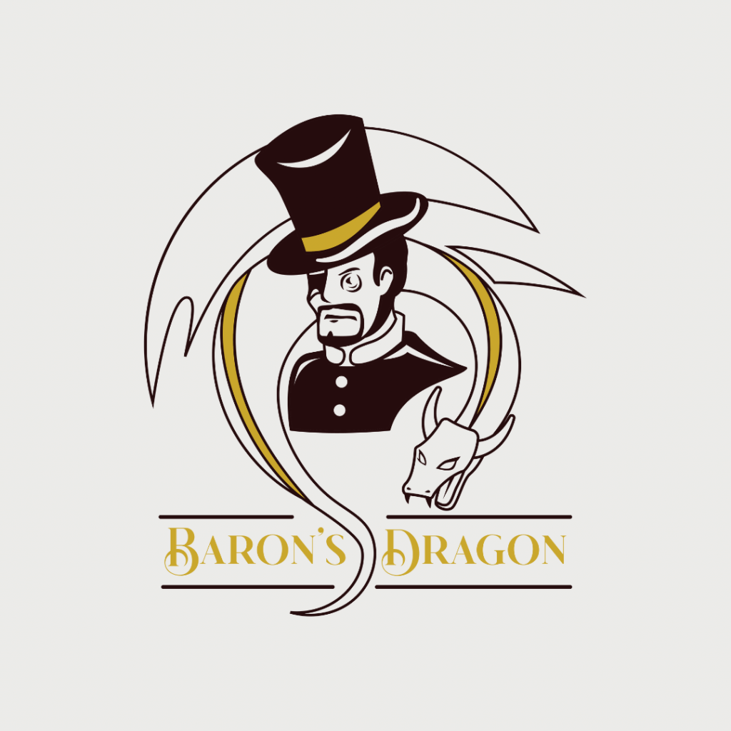 Imaginative Logo for Restaurant - Baron's Dragon