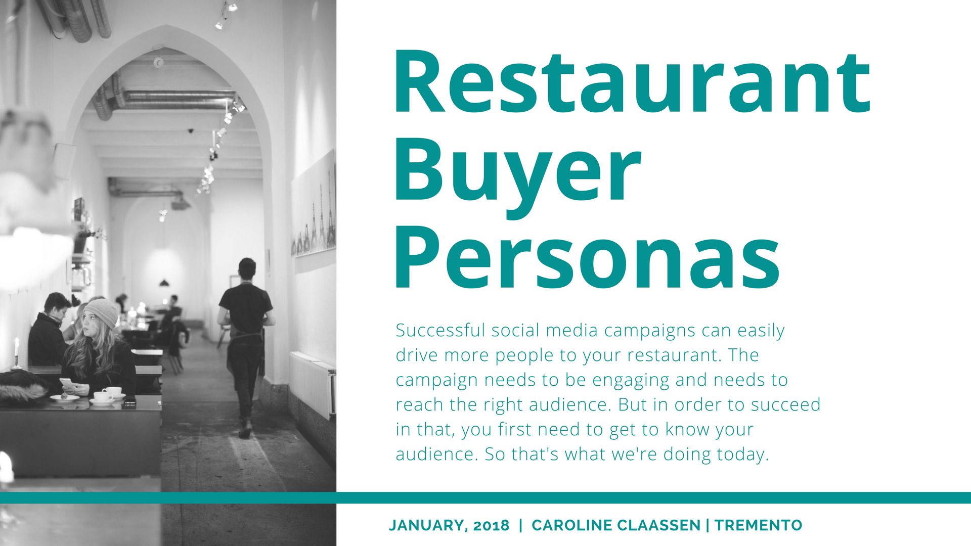 How to create a buyer persona for your restaurant, café or bar – Tremento