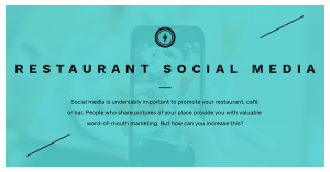 Restaurant Social Media Marketing - Online word-of-mouth advertising