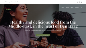 Restaurant Website Design - Falafel en hummus