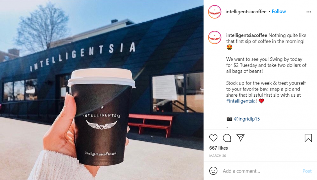 intelligentsia coffee shop instagram

