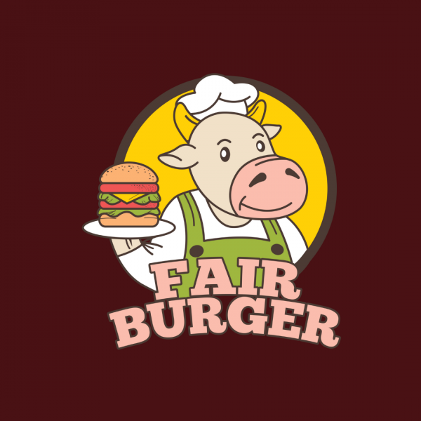 Fantastic Vegan Burger Logo