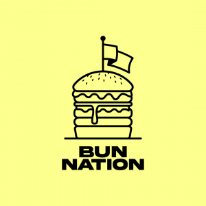 Unique Burger Grill Logo - Bun Nation