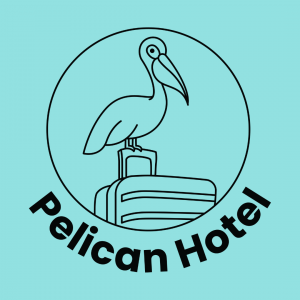 Fun Beach Hotel Logo - Pelican Hotel