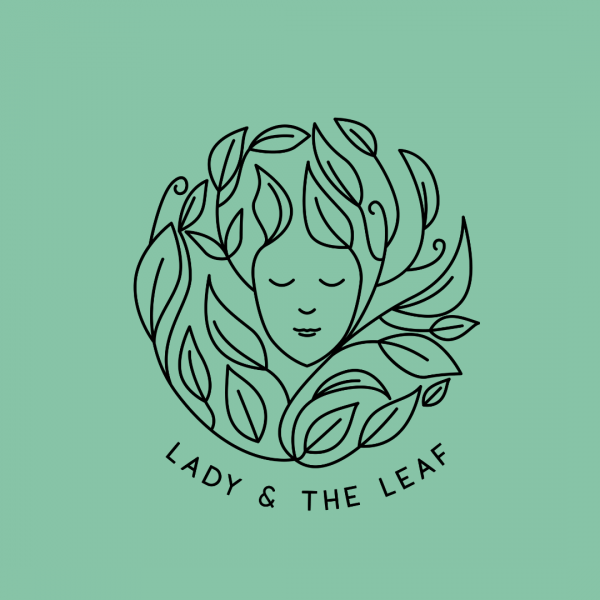 Health Food Logo - Lady & the Leaf