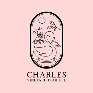 Wine Logo Design - Charles Vineyard Produc