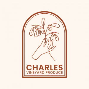 Chic Vineyard Logo - Charles Vineyard Produce