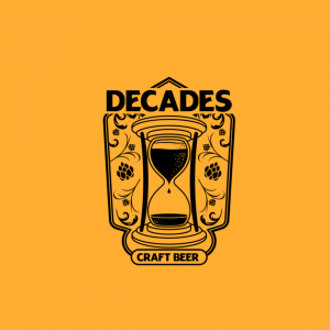Creative Craft Beer Logo - Decades