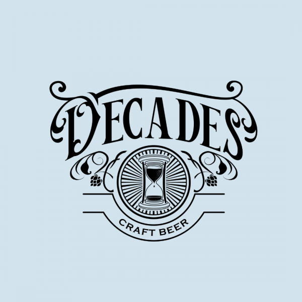 Creative Beer Logo - Decades