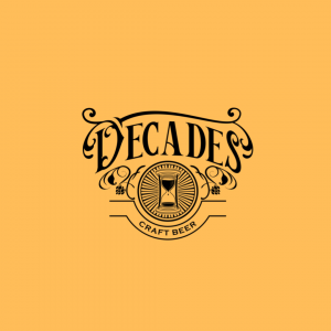 Creative Beer Logo - Decades