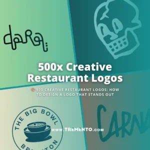 Tremento 500x Creative Restaurant Logo