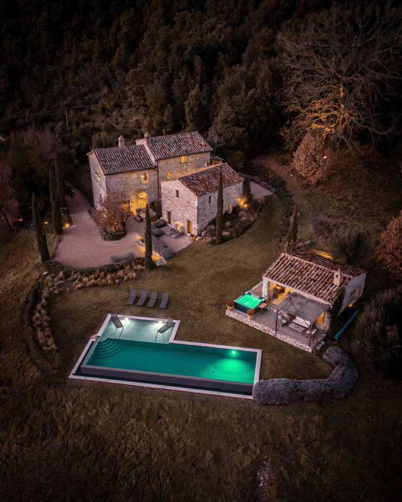 Tenuta di Murlo Luxury Hotel Drone 1